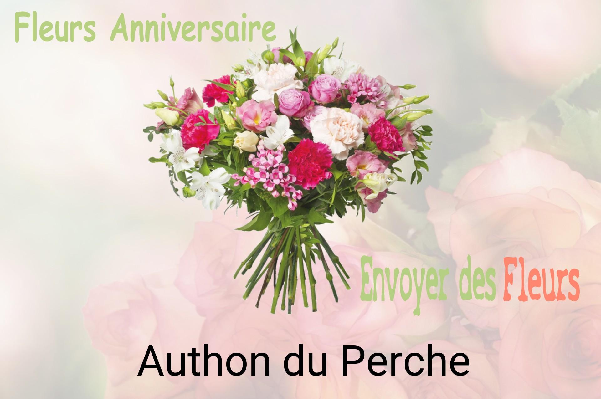 Bouquet de fleurs d’anniversaire livré à Authon-du-Perche